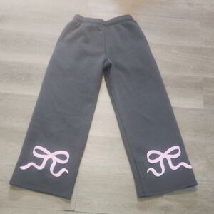 Edikted Bonney Bow Detail Sweatpants Size Small
